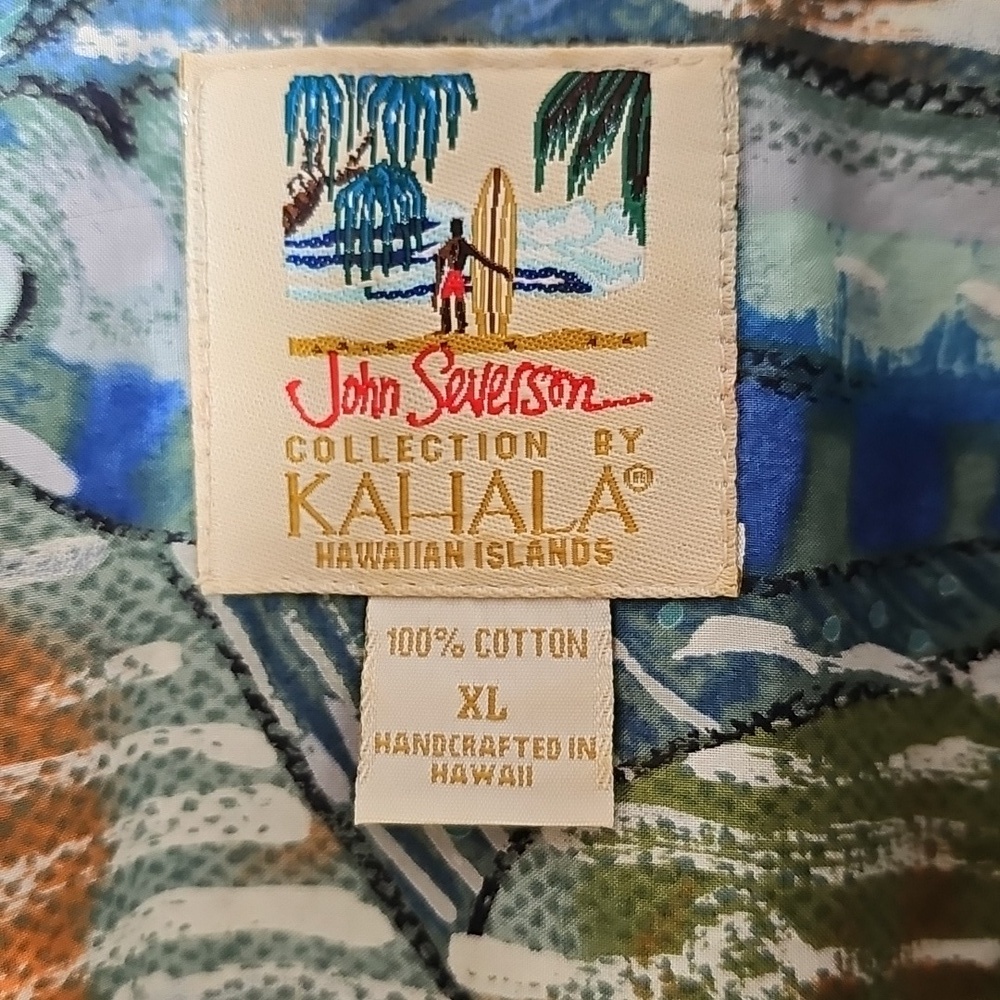 Kahala John Severson Hawaiian Shirt. - Picture 3 of 5